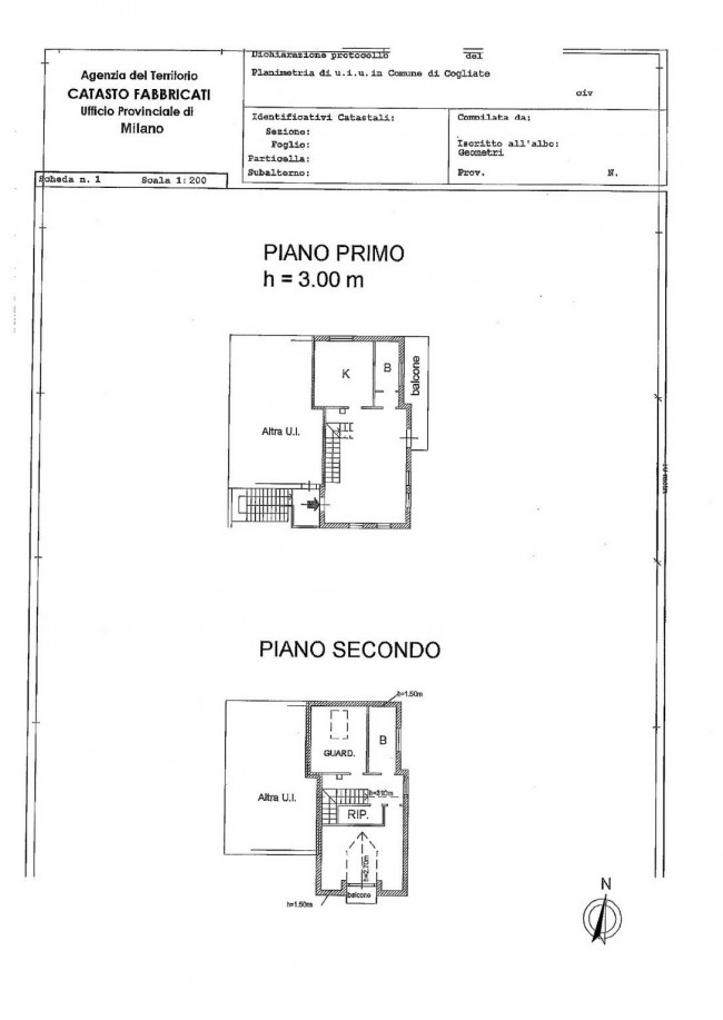 Appartamento in vendita a Cogliate