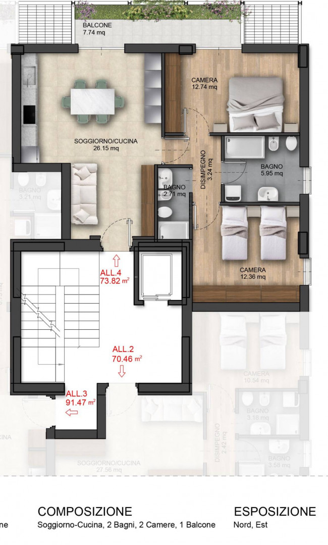 Appartamento in vendita a Grottammare