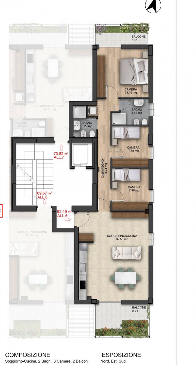 Appartamento in vendita a Grottammare