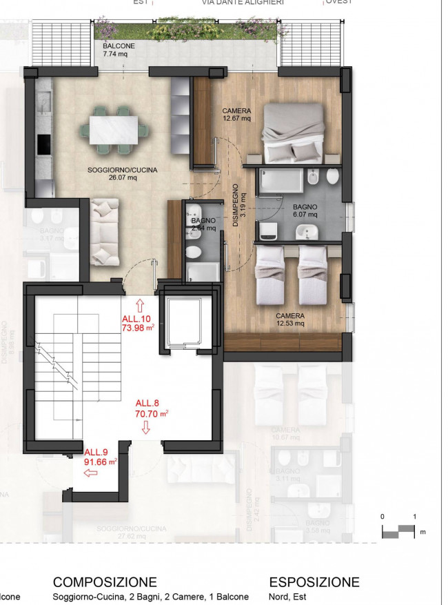 Appartamento in vendita a Grottammare