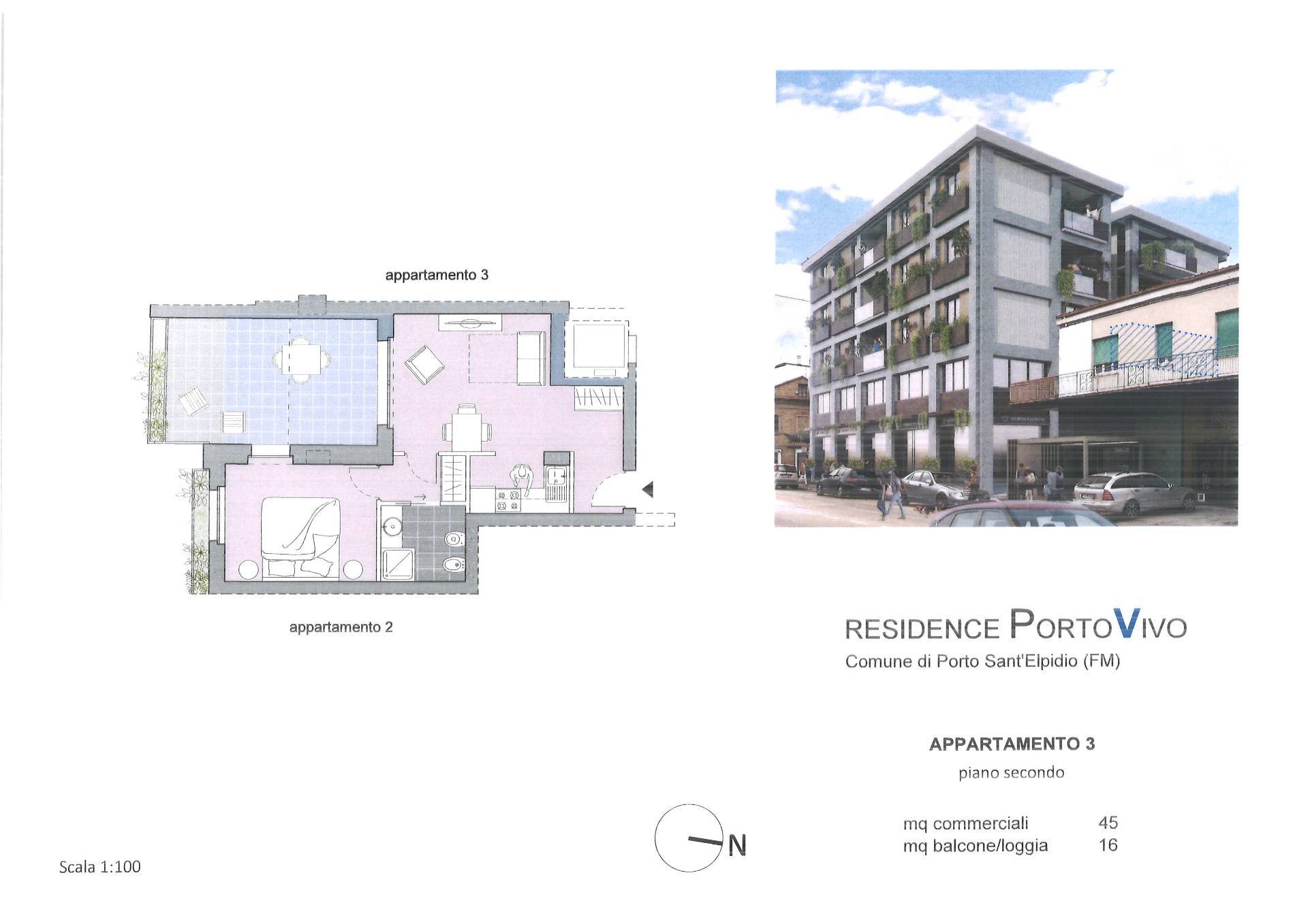 Appartamento in vendita a Porto Sant'Elpidio