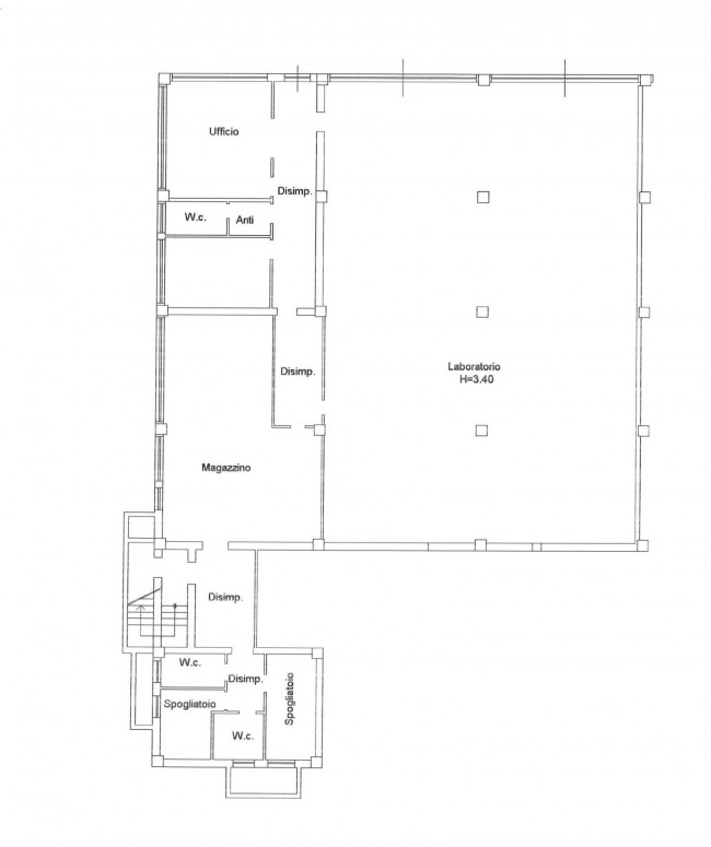 Capannone in affitto/vendita a Porto Sant'Elpidio