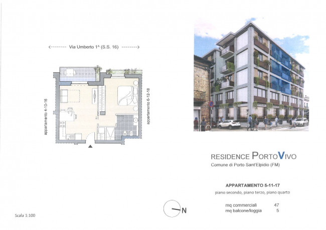 Appartamento in vendita a Porto Sant'Elpidio