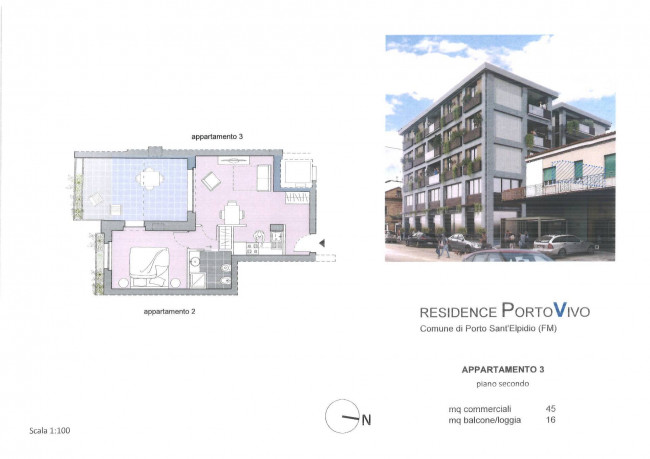 Appartamento in vendita a Porto Sant'Elpidio