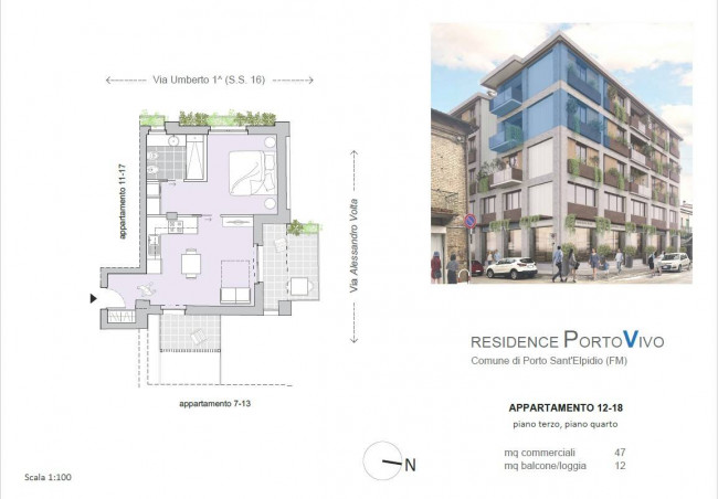 Appartamento in vendita a Porto Sant'Elpidio