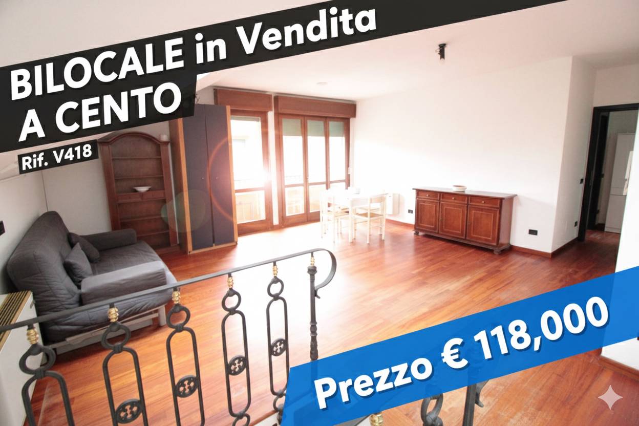 ( 1 Camera ) BILOCALE o MONOLOCALE in vendita a Cento