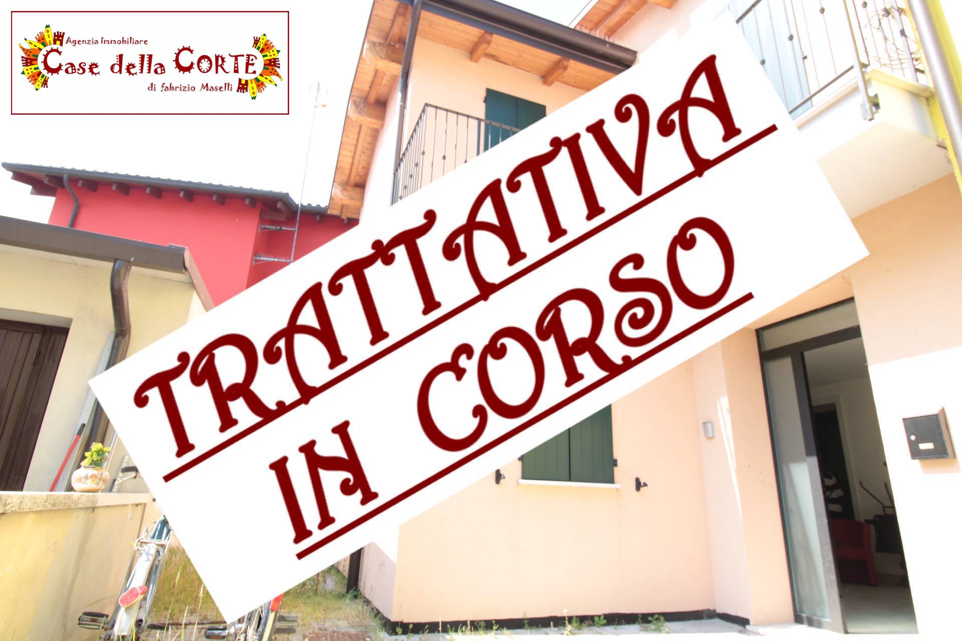 ( VILLETTA ) - PORZIONI di CASA con GIARDINO in vendita a Terre del Reno