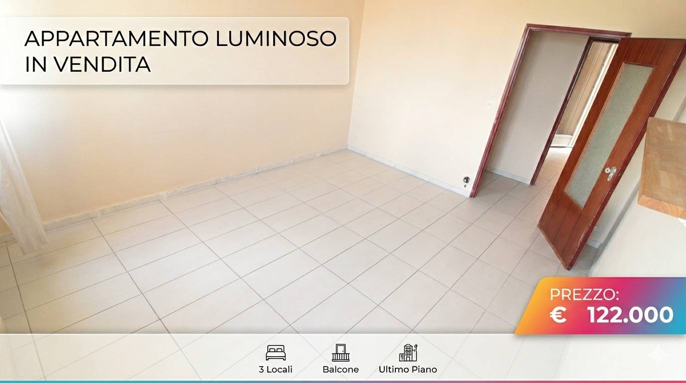 ( 3 Camere ) APPARTAMENTO GRANDE in vendita a Cento