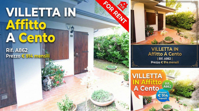 ( VILLETTA ) - PORZIONI di CASA con GIARDINO in affitto a Cento