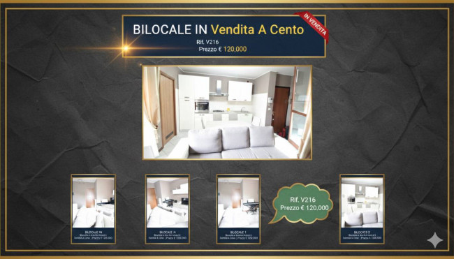 ( 1 Camera ) BILOCALE o MONOLOCALE in vendita a Cento