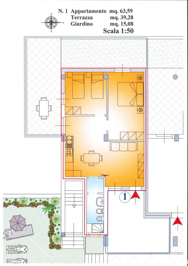 Appartamento in vendita a Martinsicuro