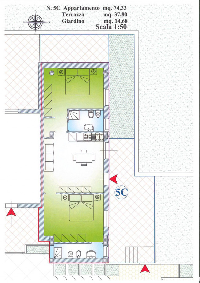 Appartamento in vendita a Martinsicuro