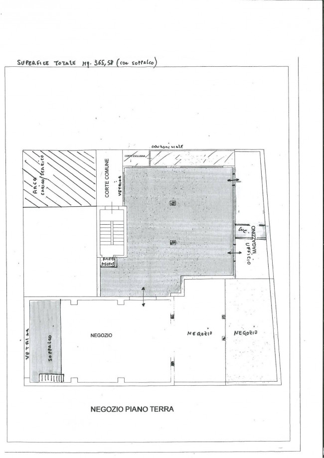 Locale commerciale in affitto a San Benedetto del Tronto