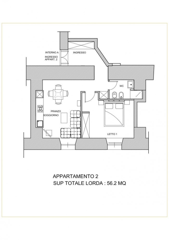 Appartamento in vendita a Trieste, Roma (RM)