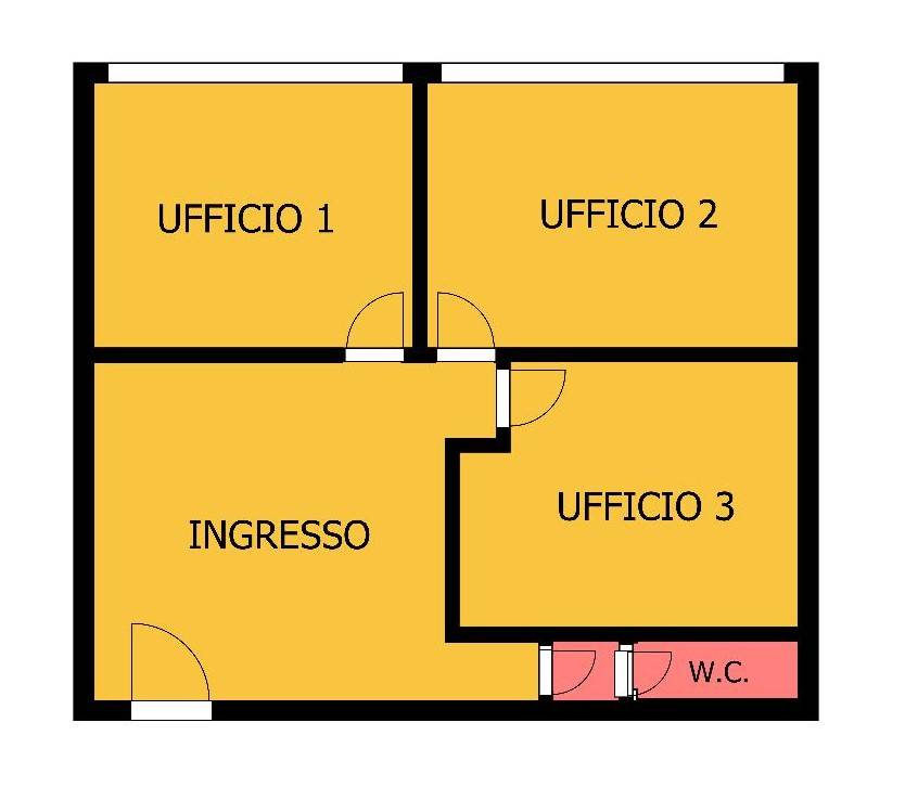 Ufficio, 100 Mq, Affitto - Pesaro (PU)