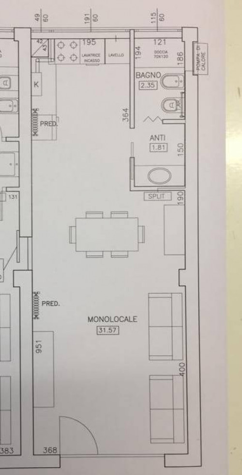 Appartamento in affitto a Forlì