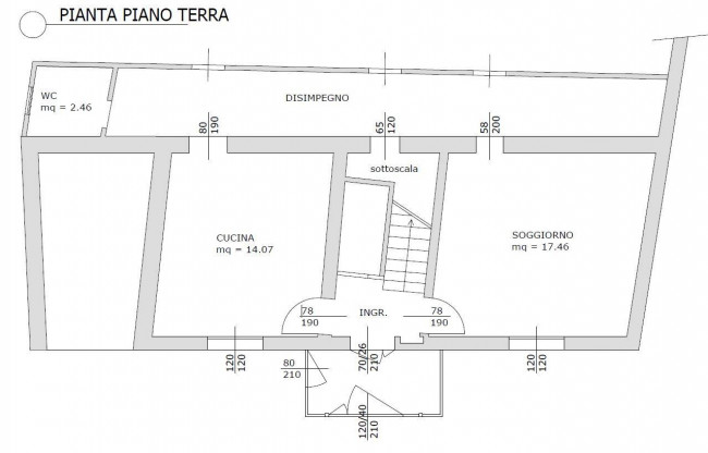Casa semi indipendente in vendita a Ravenna