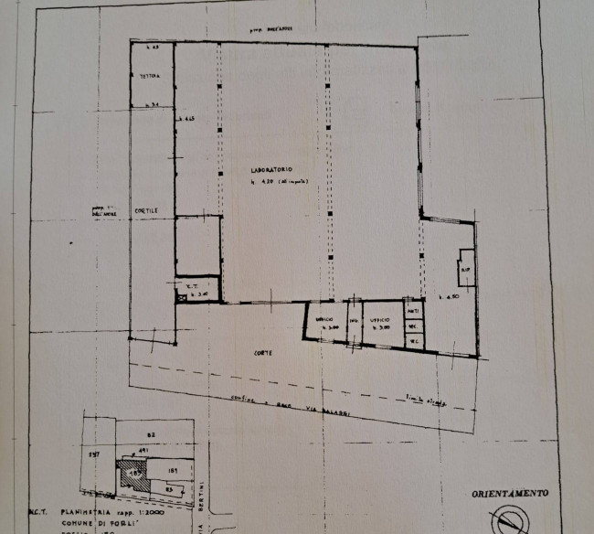 Deposito in vendita a Forlì