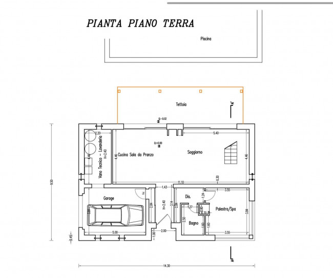 Casa indipendente in vendita a Cesena