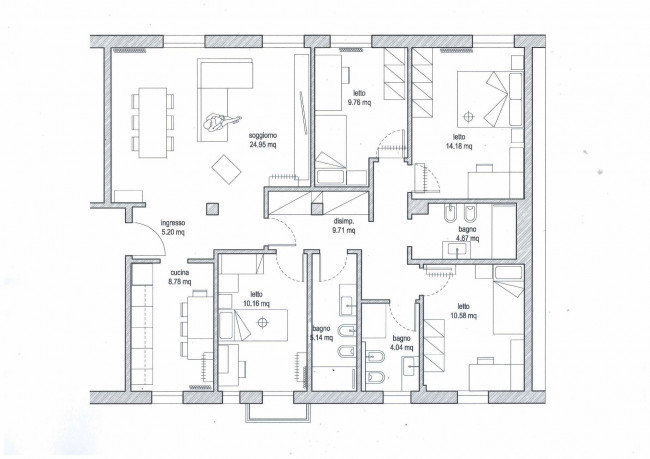 Stanza in affitto a Ravenna