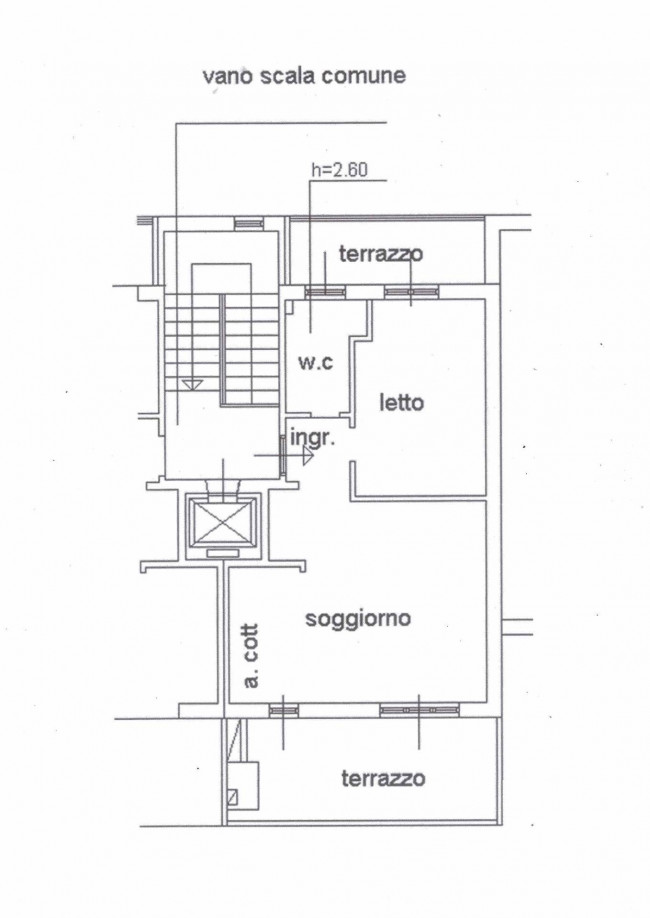 Appartamento in affitto a Ravenna